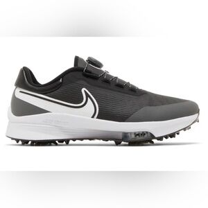 Nike Black and White BOA Golf Shoes